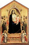 GIOTTO di Bondone Madonna in Majesty oil painting artist